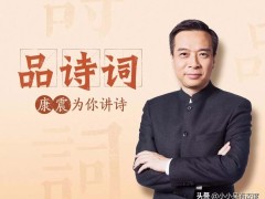 康震简介及代表作品（康震，自带流量的诗词男神，康震老师，他近段时间去哪儿了？）