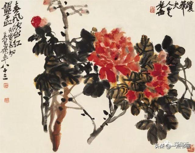 吴昌硕简介及代表作品（吴昌硕 精品80幅欣赏）